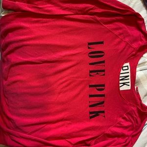 super soft long sleeve love PINK t-shirt!